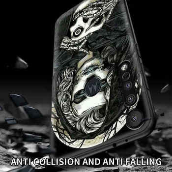 Caz de telefon Pentru Motorola O Fuziune G9 Juca G8 Putere Lite G30 G10 G Stylus 2021 Edge Plus 5G Acoperi Misfits Glenn Danzig Craniu