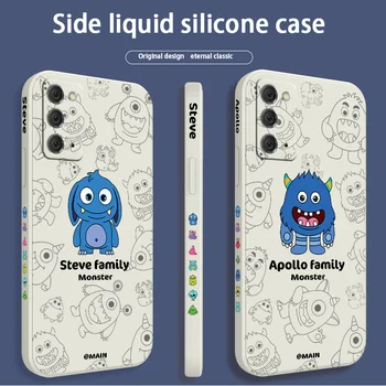 Monstru fericit Caz de Telefon Pentru Samsung Galaxy S20 S21 FE S10 Nota 20 10 Ultra Plus A72 A52 A32 A42 A71 A51 A31 A41 A21S Acoperi