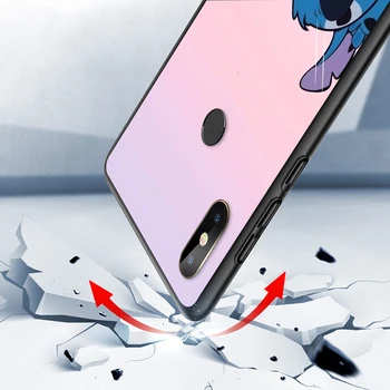 Disney Stitch Pentru Xiaomi Mi 11i 11 10T 10 9T 9 A3 8 Lite CC9 SE Note10 Lite Ultra Pro Black Telefonul Acoperi Caz