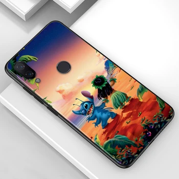 Disney Stitch Pentru Xiaomi Mi 11i 11 10T 10 9T 9 A3 8 Lite CC9 SE Note10 Lite Ultra Pro Black Telefonul Acoperi Caz