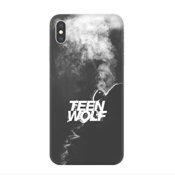 Teen Wolf Transparent Caz Pentru iPhone 11 X XR XS Max Cazul 12 11 Pro Max 12 Mini 8 7 6s Plus 5 5S SE Capacul din Spate