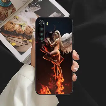 Înger și diavol aripi Caz de Telefon Pentru Samsung S Note20 10 2020 S5 21 30 ultra plus A81 Acoperi Fundas Coque