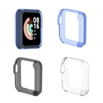 Ultra-Slim TPU Caz Ceas Piele Capac de Protectie pentru Xiaomi Mi Watch Lite Versiune Globală pentru Redmi Accesorii Ceas Nou