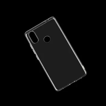 TPU moale Caz Pentru Xiaomi Mi 8 SE Celular Clar Silicon de Protecție Praf de Cristal Capacul din Spate Caz Corp Plin Capa Coque