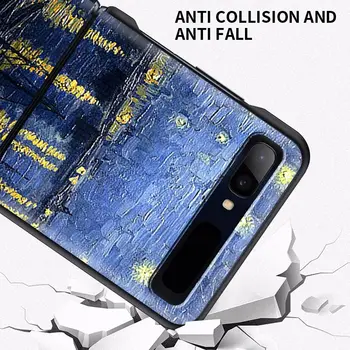 Negru Greu Caz de Telefon Pentru Samsung Galaxy Z Flip 6.7