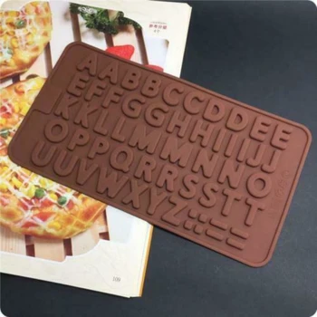 Tort Scrisoare De Mucegai Tort De Decorare Instrumente De Silicon Mucegai Ciocolata Scrisoare Și Numărul De Fondant Matrite Pentru Cookie-Uri Bakeware Instrumente