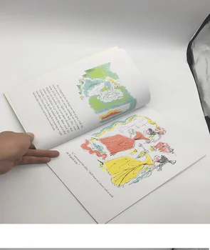 Cenusareasa limba engleză pentru Copii de Desen Școala Primară română Poveste Imagine de Citire de Noapte de Somn Carte de Hârtie în Limba engleză