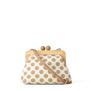 2020 Euro-America de stil pentru femei sac de Tesatura de Bumbac Clapa Lady Dot Hasp Moale Saci de Umăr geanta MINI geanta telefonul sac saci de designer