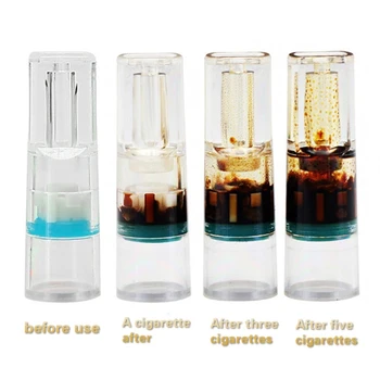 100buc Unică folosință Tutun Filtru de Țigară Fumat Reduce Gudron de Filtrare de Curățare Titularul Sănătos pentru Nefumători Instrumente