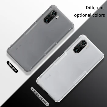 Nillkin Caz pentru Xiaomi Mi 11i 5G Cazuri de 0,6 mm grosime Clar Silicon Transparent Telefon Moale Capacul din Spate pentru Xiaomi Mi11i Capa Funda