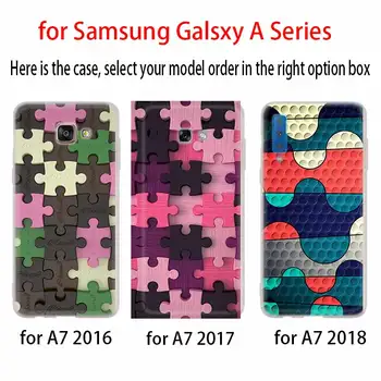 Puzzle de arta Caz Pentru Samsung A10 A10S A11 A20 A20S A20E A30 A30S A40 A40S A50 A60 A70 A70S A80 A90 A21 A31 A51