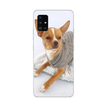 180FG îmi Iubesc Câine Chihuahua Silicon Moale Tpu Caz Acoperire pentru Samsung Galaxy A20 A20E A20S A40 A31 A41 A51 A71 caz