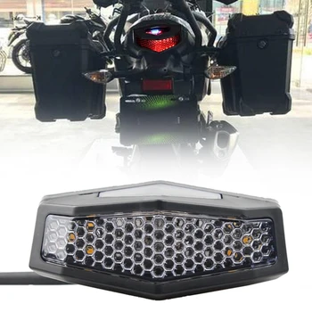 12V 5 In 1 Universal Motocicletă CONDUSĂ din Spate Coada de Frână de Oprire Indicator de Semnal, Lampa Semnalizare, Lumina de Retro inmatriculare Lumina de Noi