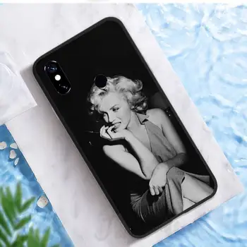 Marilyn Monroe America actor celebru Caz de Telefon Pentru Xiaomi Redmi Note 4 4x 5 6 7 8 pro S2 PLUS 6A PRO