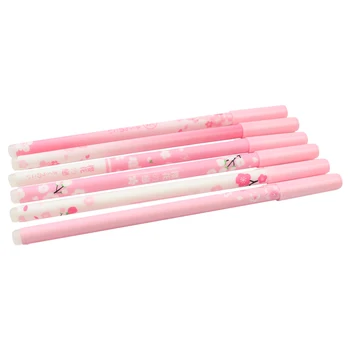 3pc/lot Lovely Cherry Blossom 0,5 mm Erasable Pen Fete Roz Pixuri cu Gel pentru o Scriere Albastru Cerneală Lavabilă se Ocupe de Școală, Rechizite de Birou