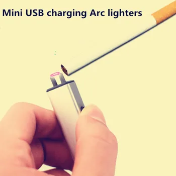 Minifit de încărcare USB de Bricheta singur Arc Electronic Bricheta Pentru Nefumători Plasmă bricheta Windproof Pipe brichete