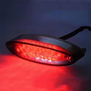 Motociclete Modificate Afumat cu LED Semnal Lumina Coada Motocicleta LED Lumina de Frână