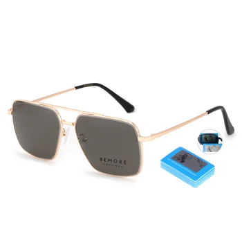 BLUEMOKY Brand Pilot Stil Aluminiu ochelari de Soare Pentru Barbati HD Polarizate UV400 Oglinda Anti Ray Conducere Ochelari de Soare Umbra Ochelari de sex Masculin