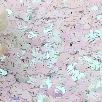 10g Colorate Swan Forma PVC Vrac Paiete pentru Meserii Paillettes Ambarcațiuni de Cusut Sclipici Unghii Confetti Sequin Art DIY Accesorii