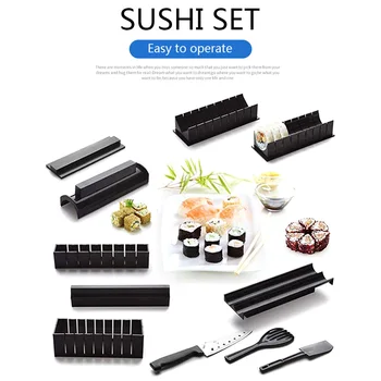 10buc DIY Sushi Maker Mucegai Orez cu Role Face Sushi Kit Bucătărie Sushi Instrumente de Gătit Sushi Instrumente Instrumente de Bucatarie Bento Accesorii