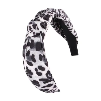 Zebra Stripe design Animal nod bentita roz leopard Hairband fete hairband arcuri pentru femei bezel benzi de cap accesorii de vară