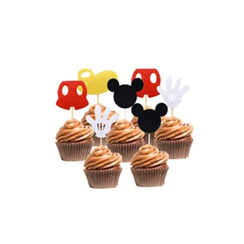 Mickey Mouse-Petrecere Tematica Supplie Copil Fericit Ziua de nastere Banner, Steaguri și bine ai venit Cuier Ușă Semn de Petrecere Copil de Dus Decor