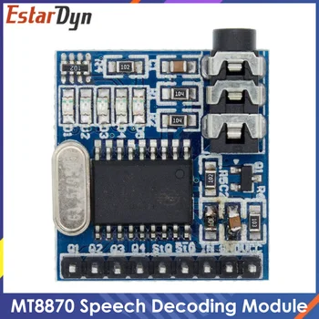 MT8870 DTMF Voce Modul de Decodare Telefon Modulul de Vorbire Decodare Voce Bordul Modulului Indicatori cu LED-uri Cu Ace