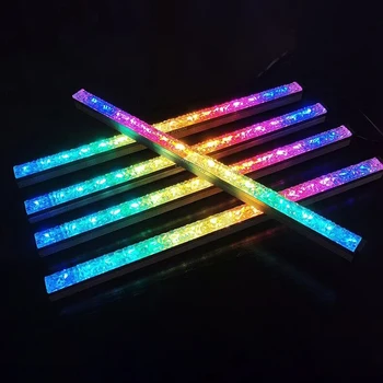 Diamond Light Bar RGB Șasiu Decorative Bară de Lumină LED-uri Symphony AURA Placa de baza Dumnezeu Lumina Sincronizate Hard Light Bar