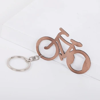 Moda de Metal Sticlă de Bere Deschizator de Drăguț Biciclete Biciclete Breloc Cheie Inele pentru Iubitul Motociclist Deschis Sticla Cadou Creativ