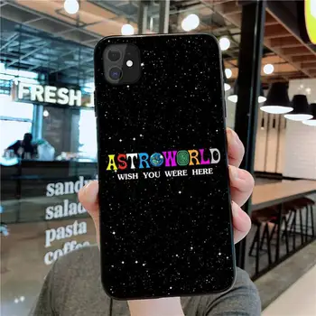 Astroworld doresc ai fost aici travis scott Telefon Caz pentru iphone 12 pro max mini 11pro XS MAX 8 7 6 6S Plus X 5S SE 2020 XR caz