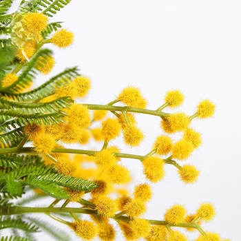 Planta verde Blana de Simulare Buchet de Flori Înghițirea de Fasole Buchet de Simulare Fals Flori Decor Acasă Ornament