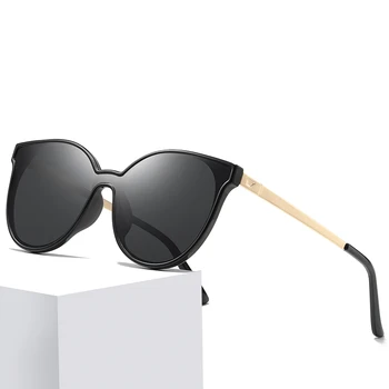FENCHI ochelari de soare femei cateye polarizate supradimensionat vintage punk ochelari de soare brand de lux okulary lunetă soleil femme