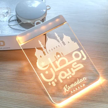 LED Musulman Ramadan Lumini de Control de la Distanță Anul Nou Luna Steaua Lampa Decor de Vacanță Pentru Acasă Decorare Dormitor Lampa