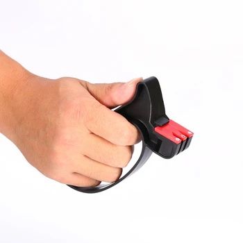 1 buc 2 In 1 Handheld Cuțit Ascuțitoare de Cuțit de Foarfece Blade Mini Ascutit Tocilă Instrumente de Gătit Accesorii de Bucatarie