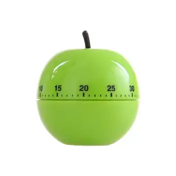 Verde-Fructe Drăguț Forma Cronometru Mecanic De Bucatarie Cu Voce Tare De 60 De Minute, Interval De Timp