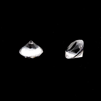 100buc/lot Super Cristal 20mm Acrilice Masă Diamante Clar Scatter Confetti Pentru Aniversarea de Nunta de Decorare cadou