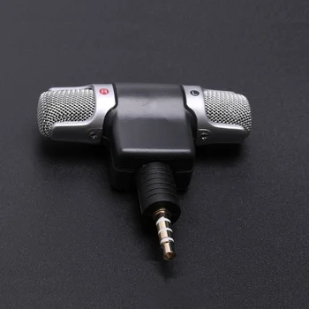 Mini Jack de 3,5 mm Microfon Stereo Microfon Pentru Înregistrare Telefon Mobil Studio Interviu Microfon Pentru Smartphone-uri