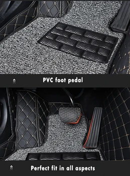 Pentru Morris Garaje MG HS 2020 2019 2018 Strat Dublu Buclă de Sârmă Auto Covorase Covoare Personalizate Picior Tampoane Auto Accesorii de Interior