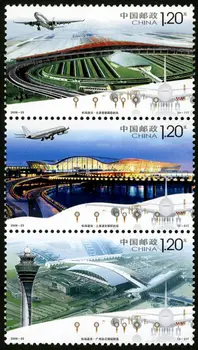 3Pcs/Set Nou China Post Timbru 2008-25 Construcții Aeroport Stamps MNH