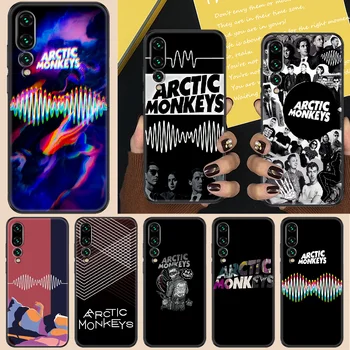 Arctic Monkeys cazul în care Telefonul Pentru Huawei P Amice P10 P20 P30 P40 10 20 Inteligent Z Pro Lite 2019 negru destul spate pictura shell