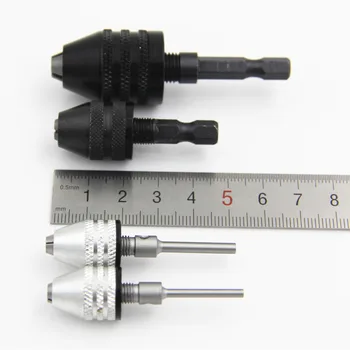 1 buc 6,35 mm de Schimbare Rapida a sistemului de acces fără cheie Burghiu Chuck prindere Hexagonal Adaptor Converter Instrument