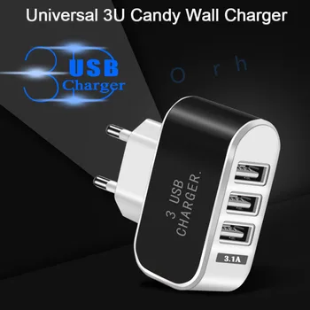 Încărcare USB 5V 2A pentru iPhone 12 11 Pro UE Plug Telefon Mobil Traverl încărcare Încărcător de Perete Adaptor de Alimentare pentru Samsung S20 S21 S10