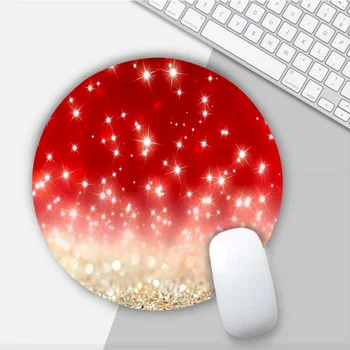 Plutind Pe Shine Rotund Mouse pad Gaming Mouse Pad Pentru PC Notebook Laptop 20x20cm Gamer Birou Pad