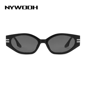 NYWOOH Epocă Ochi de Pisica ochelari de Soare Femei Barbati Retro Designer de Brand Mici, Negre, Ochelari de Soare Doamna de Călătorie Nuante Ochelari Ochelari de protecție