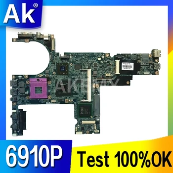 Akemy Pentru Hp compaq 6910 6910P Laptop Placa de baza 446402-001 dispozitivele 965gm DDR2 UMA PLACA de bază, cu acces Gratuit la CPU Testat