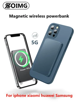 Power Bank 10000mAh 15W Magnetic Wireless Încărcător Rapid Pentru magsafe powerbank baterie de Telefon Mobil Pentru iphone 12 xiaomi Samsung