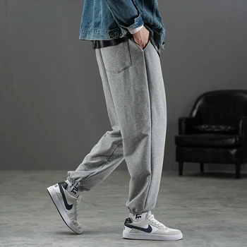 2020 Brand Toamna Barbati Imbracaminte Pantaloni De Trening Plus Dimensiune High Street Pantaloni Streetwear Joggeri Supradimensionat De Înaltă Calitate, Salopete