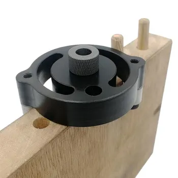 Prelucrarea lemnului Gaura Buzunar Jig 6/8/10mm Auto-Centrare Verticală Lemn Jig Drill Ghid Pentru Locator Perforator Instrumente de Tamplarie