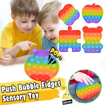 Mini simplă gropiță frământa jucării pachet copilul anti stres jucărie Drăguț moda jucarii 2021 senzoriale discuri Senzoriale jucării dropship