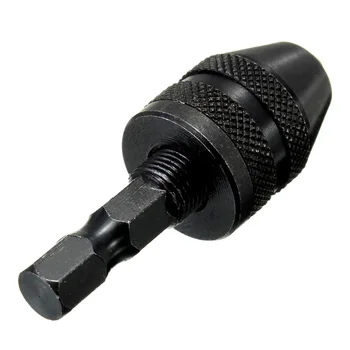6mm Hexagon Coadă cu Trei bacuri Clampable 0.3 mm-3.6 mm Rapid de Blocare Și de Eliberare Twist Drill Bit Șurubelniță Atașament